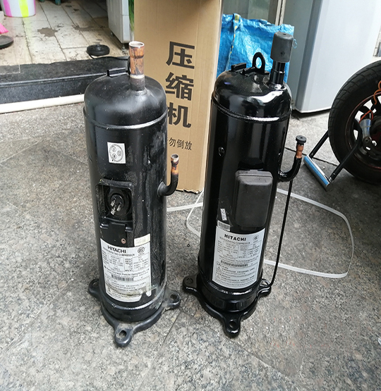 鱼峰中央空调压缩机的更换维修